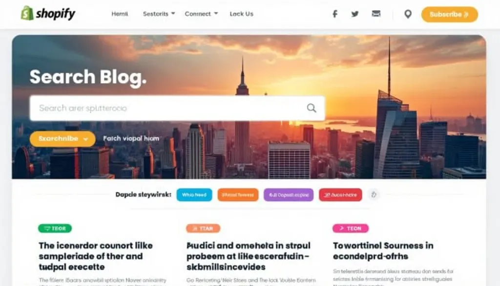 descubre cómo utilizar el blog de shopify para potenciar el seo de tu tienda en línea. aprende estrategias efectivas para crear contenido optimizado que atraiga más tráfico y mejore tu posicionamiento en los motores de búsqueda.